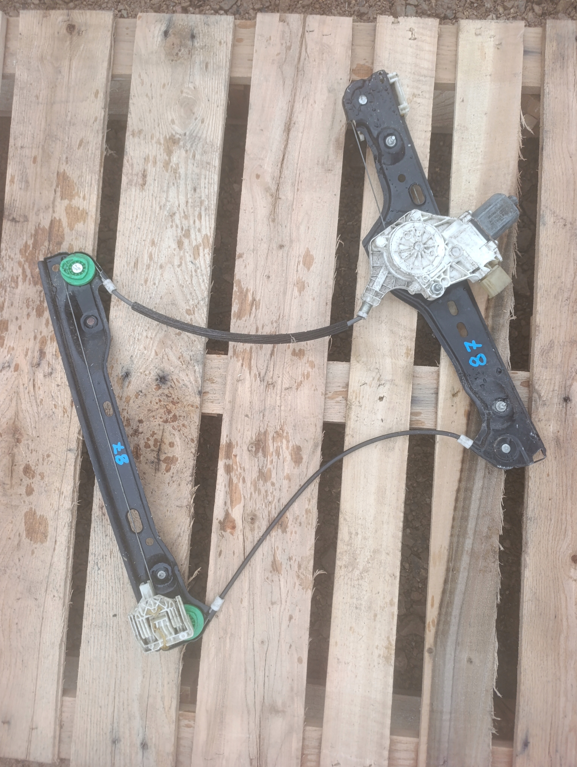 window regulator mechanism right front BMW 3 E90 E91 6927028