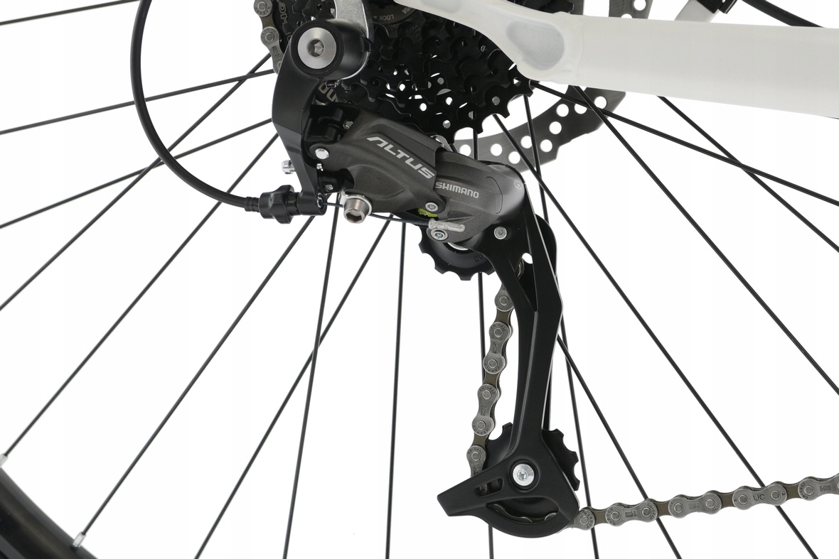 Rower MTB Kands 29 Comper altus hydr biały 21"r23 Rozmiar ramy 21 cali