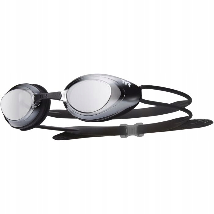 Okulary pływackie Tyr BlackHawk Racing mirrored, srebrne