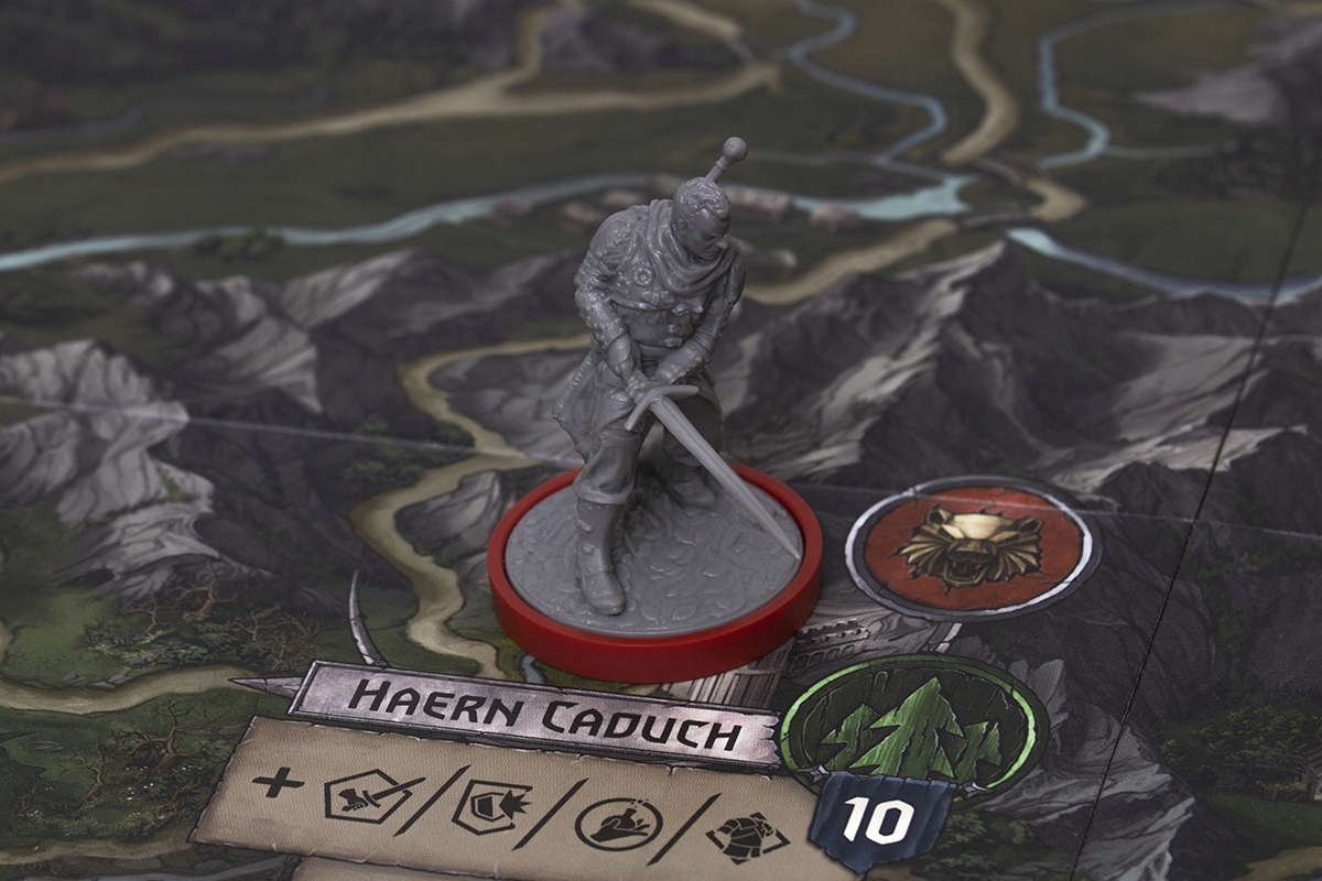 GRA PLANSZOWA WIEDŹMIN: STARY ŚWIAT (EDYCJA POLSKA) Materiał karton