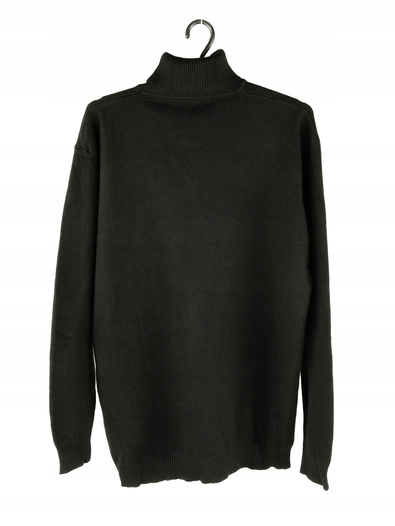 GOLF CZARNY MĘSKI KLASYCZNY R. L