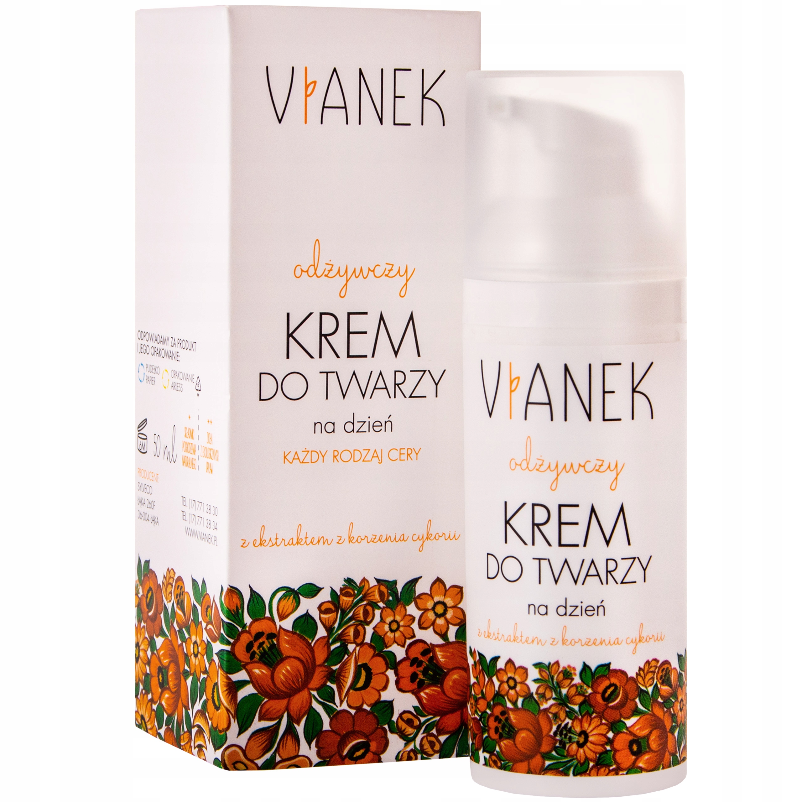 

Vianek Odżywczy krem do twarzy na dzień 50 ml