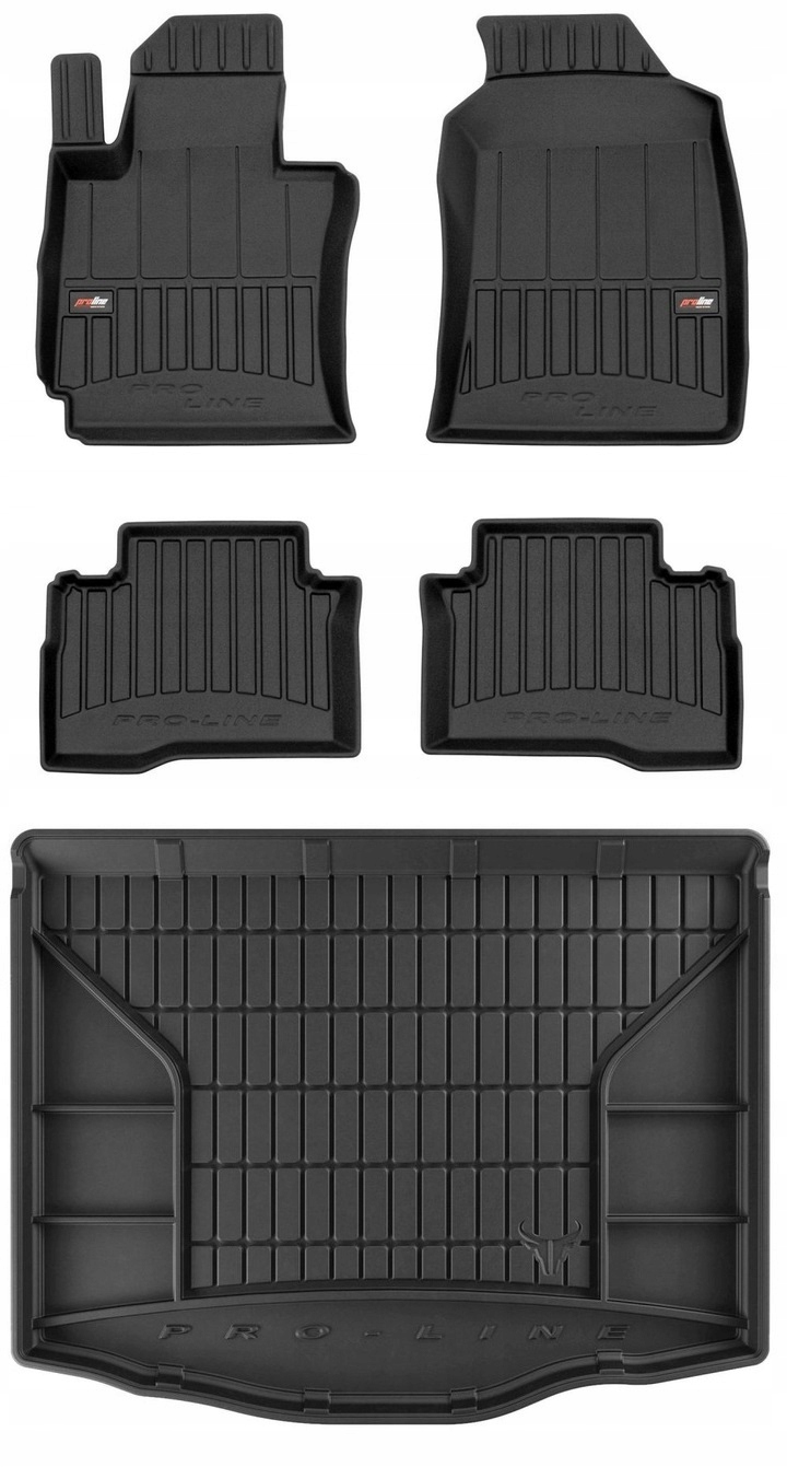 Set 3D gumové rohože SsangYong XLV Comfort od 2016- d