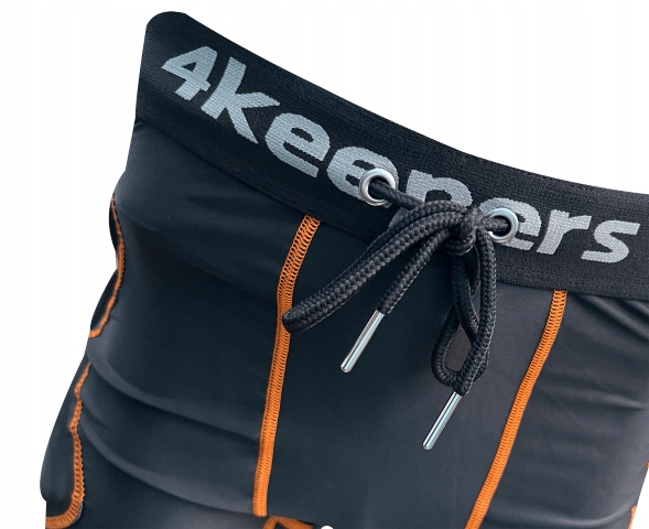 Legginsy 4keepers Elite II GK Short junior Junior 164 Kolor czarny