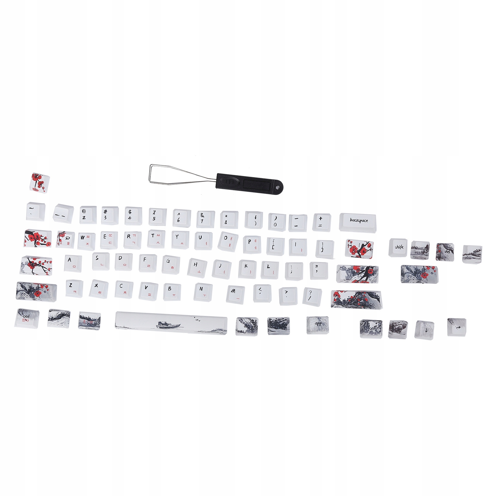 Klávesy, ultra základní stěna klávesnice pro mechanické klávesy