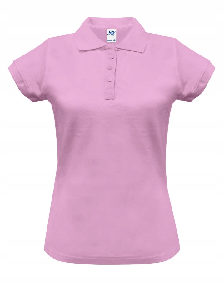 

Polówka damska polo Regular Jhk jasnoróżowa XL