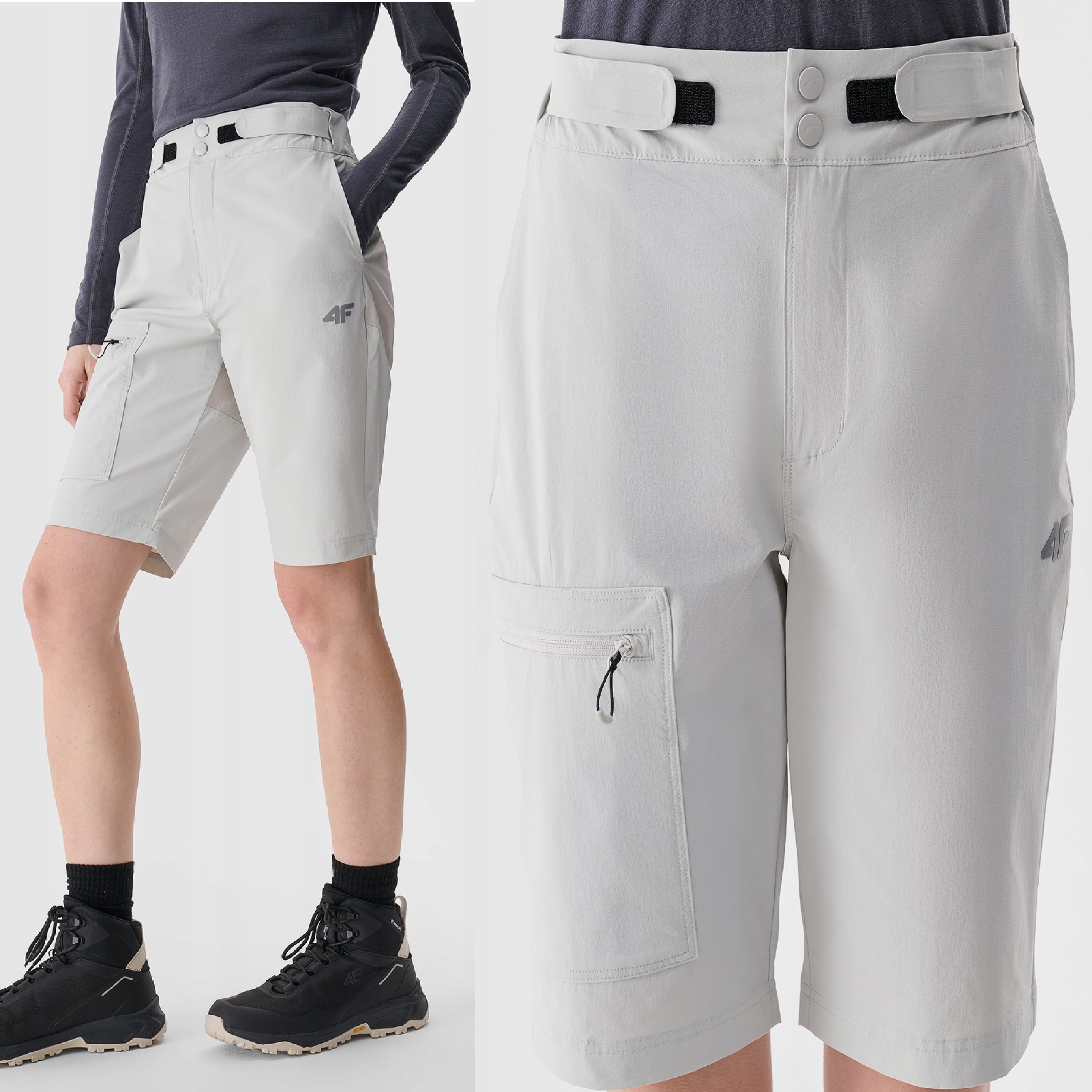 Kraťasy rychleschnoucí trekingové kraťasy 4F S TFSHF0954 SS25