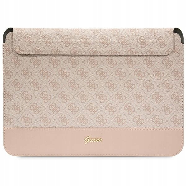 Guess Sleeve GUCS14PS4SGP puzdro na notebook 14" ružové 4G Stripe Metal