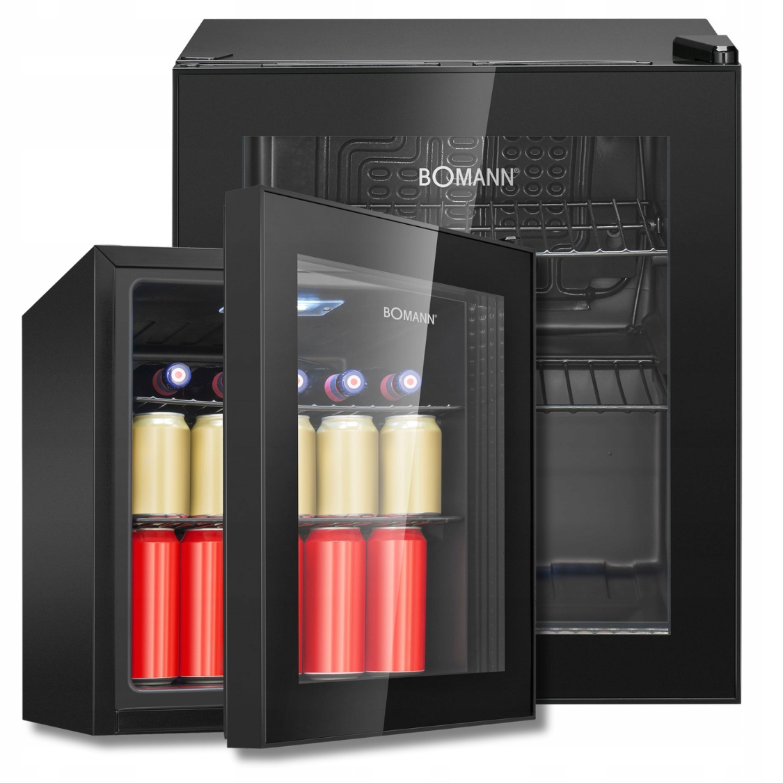 Witryna Chłodnicza Do Napojów Win Lodówka Chłodziarka Hotelowa Bomann Ksg