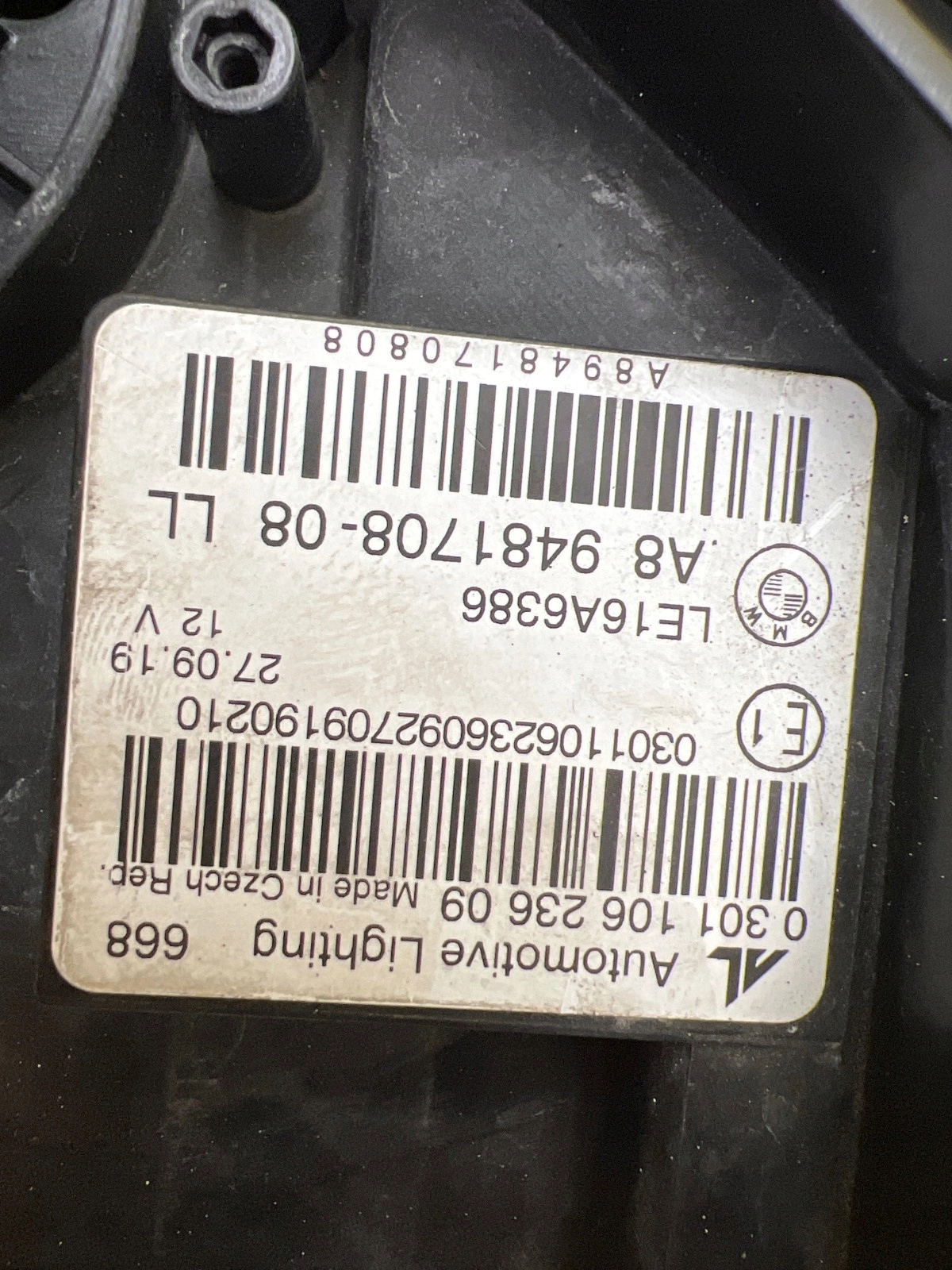 light right BMW 3 G20 G21 Laser 9481708-08