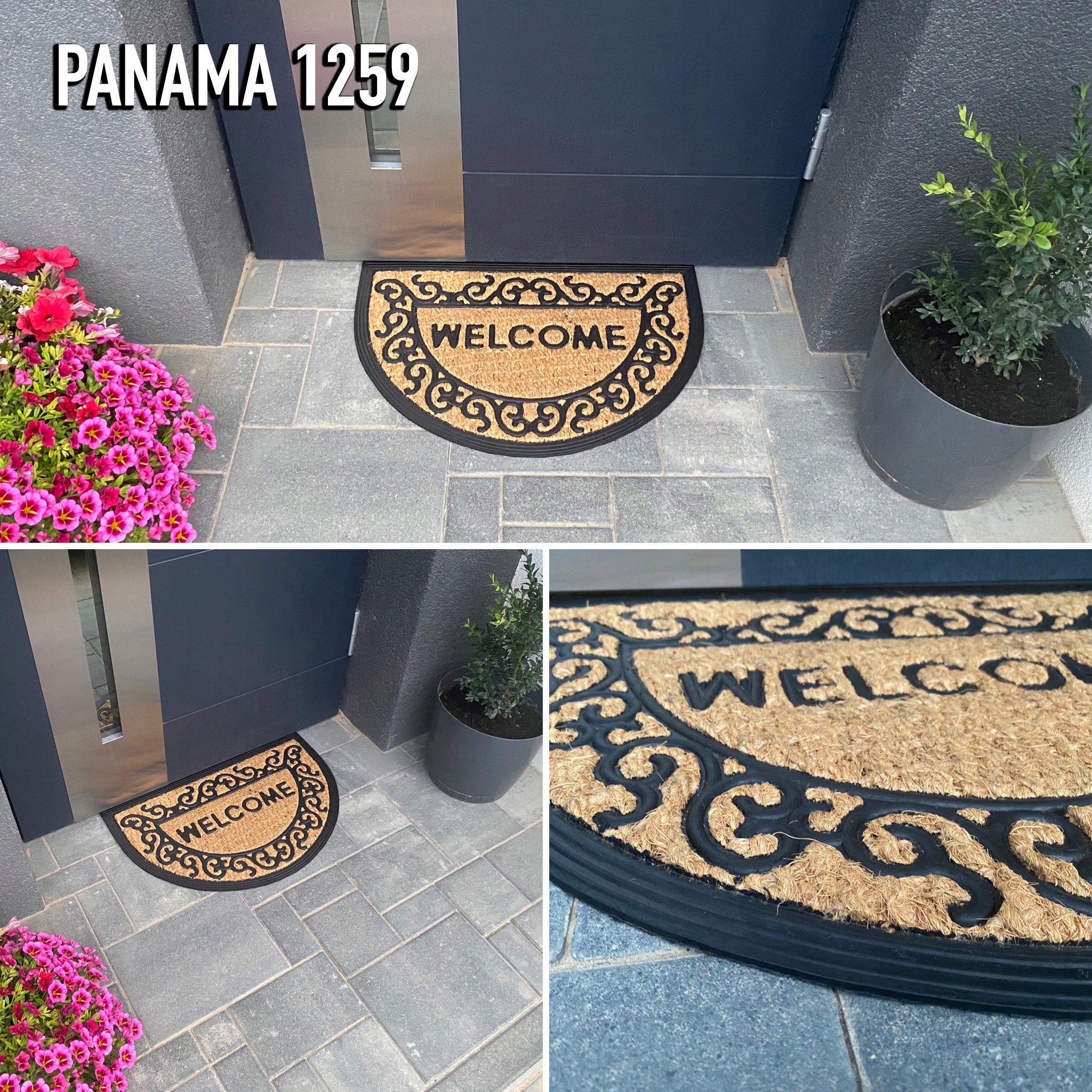 MOCNA WYCIERACZKA 40X60 PÓŁOKRĄGŁA WYTRZYMAŁA MIX Marka Sindbad