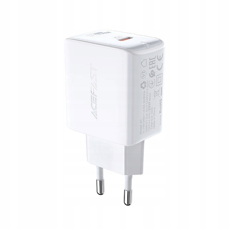 

Acefast szybka ładowarka sieciowa Usb-c 20W Pd Qc