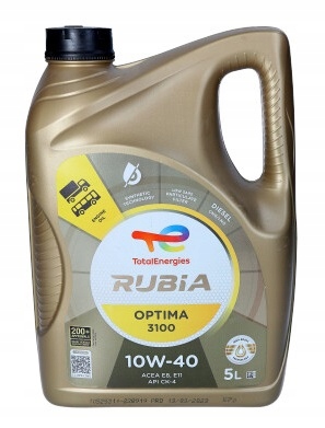 Total Olej 10W40 5 L Rubia Optima 3100 E6/E7/E8/E9/E11 CK-4 228.51