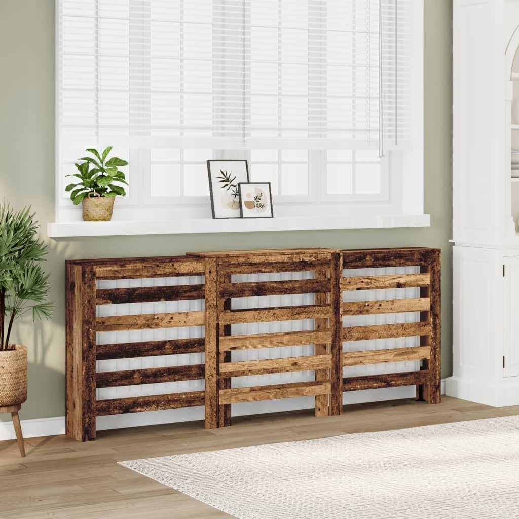 Levně Obal Na Radiátor Staré Dřevo 205X21,5X83,5 CM