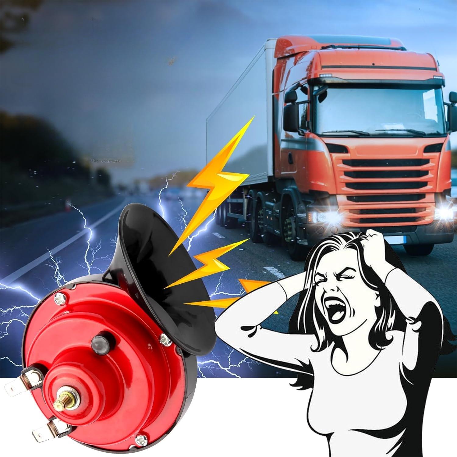 KLAKSON SYGNAŁ Dźwiękowy GŁOŚNY 300dB 12V MOCNY Producent części 3F Quality