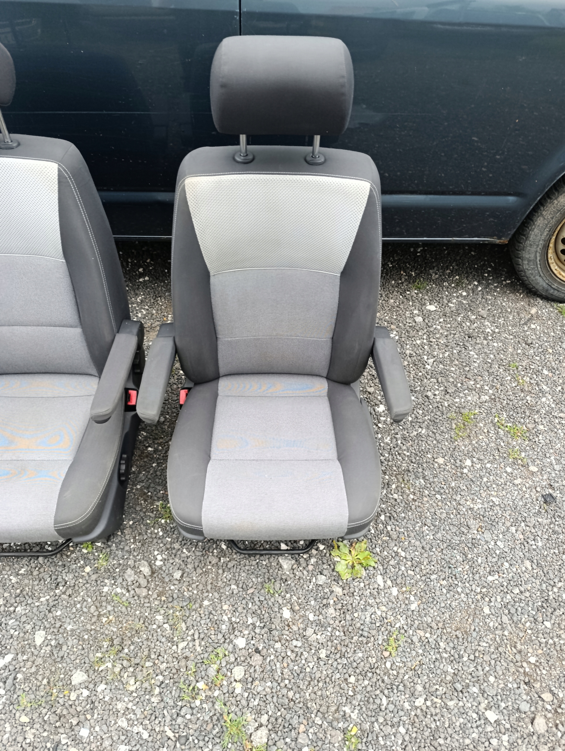 VW T5 T6 KOMPLET Sièges PRZEDNICH Siège PASAZER Chauffeurs Sièges MULTIVAN