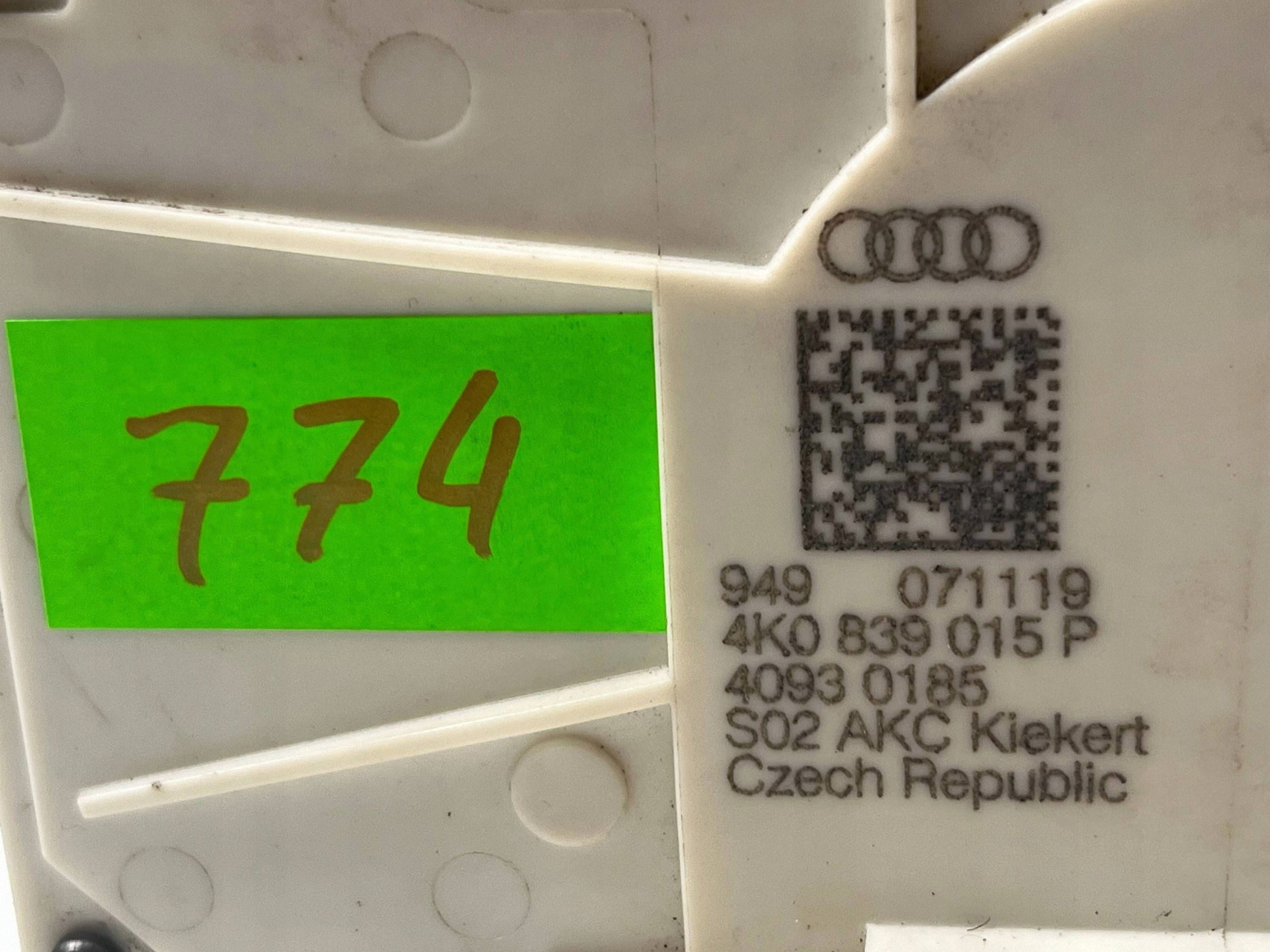 AUDI A6 C8 lock door left rear part 4K0839015P @M