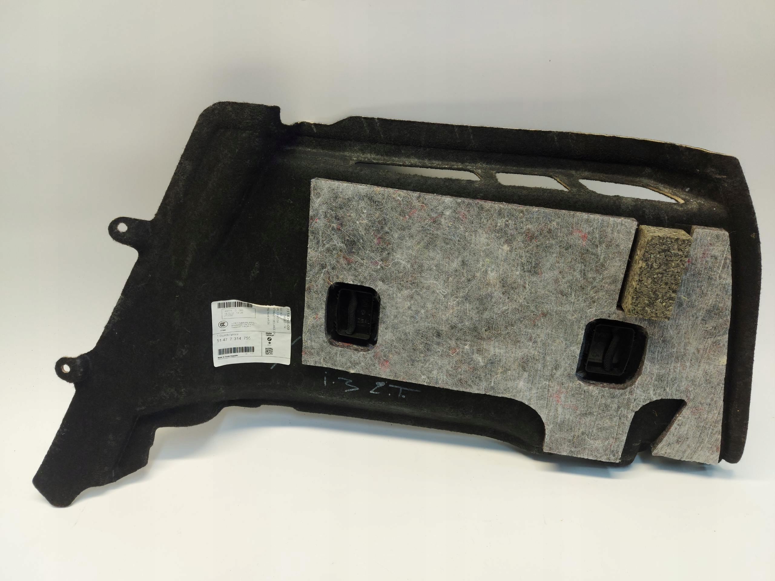 BMW i3 i01 Lci side upholstery boot left rear part 7314755