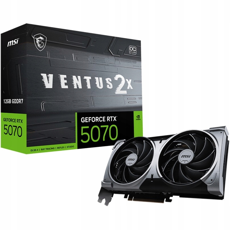 Karta graficzna Msi Rtx 5070 12GB Ventus 2X Oc