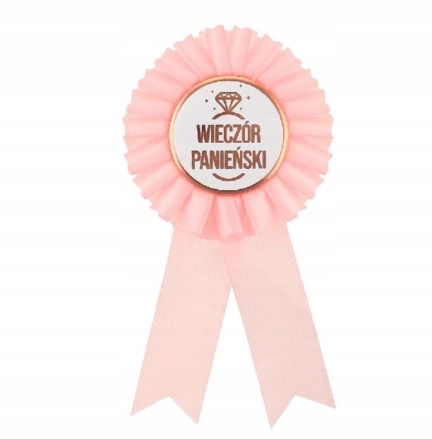 

Kotylion Przypinka na Wieczór Panieński