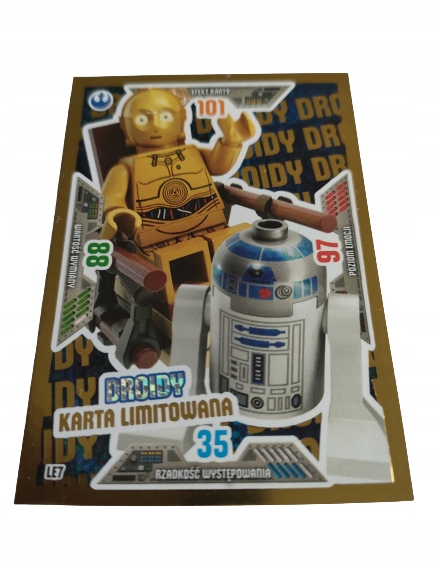 Karta Lego Star Wars Seria 2 LE7