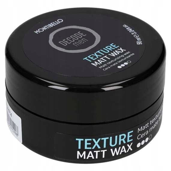 

Montibello Decode Texture Men Wax wosk matujący 90