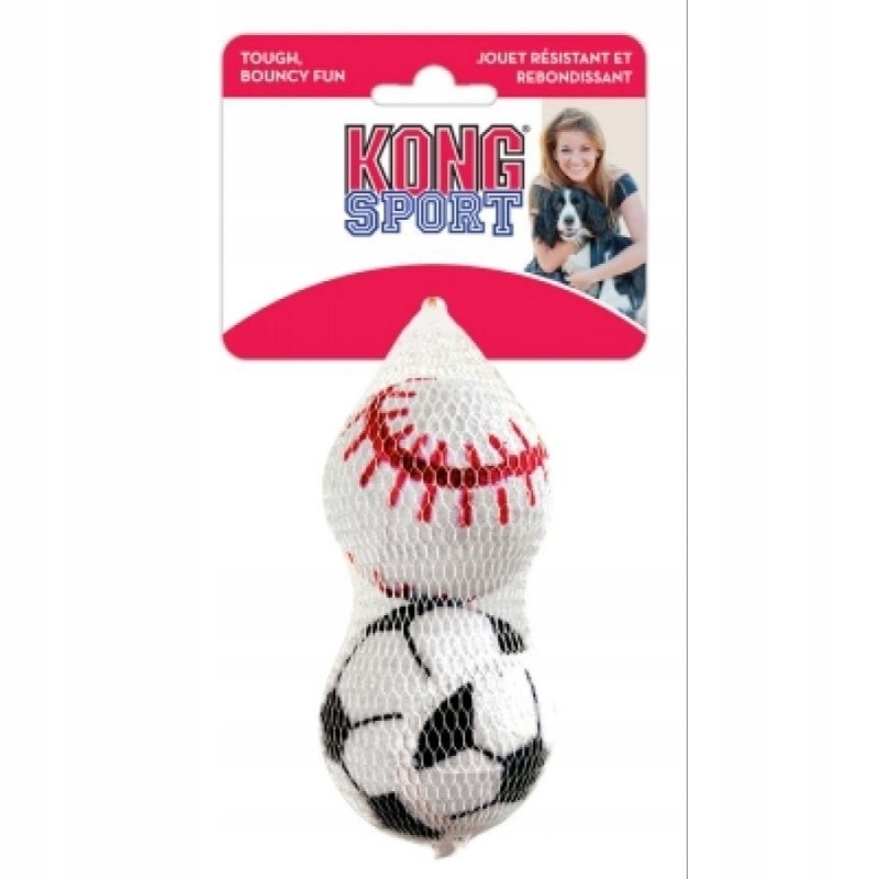 

Kong Piłki Gumowe Sport Balls Assorted (2szt) L