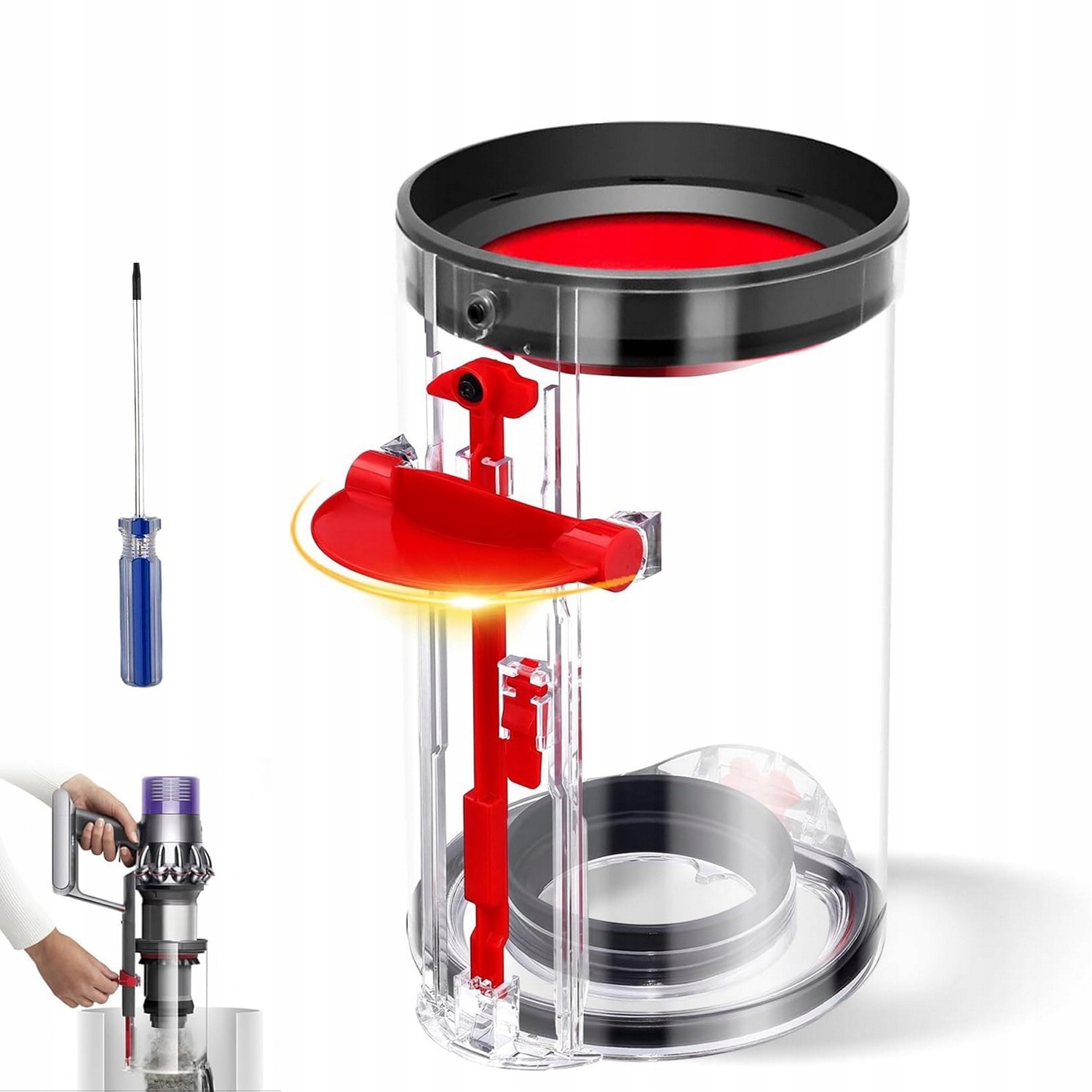Zbiornik Pojemnik Zamiennik Na Kurz Odkurzacza Do Dyson V11 V15 SV14 SV15