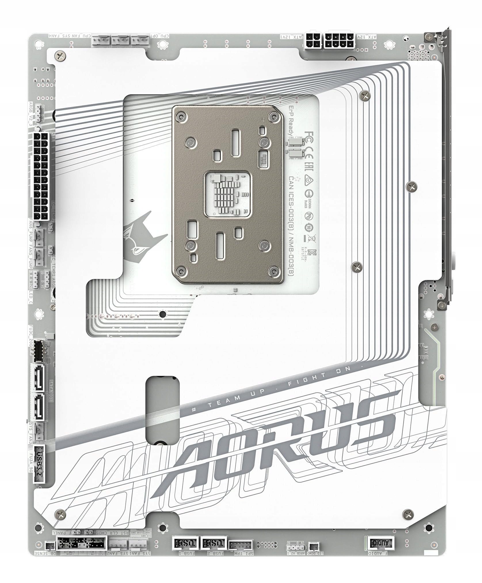 GIGABYTE X870 AORUS Stealth Ice Płyta Główna Ryzen 9000 WiFi 7 USB 4 — miniatura 3