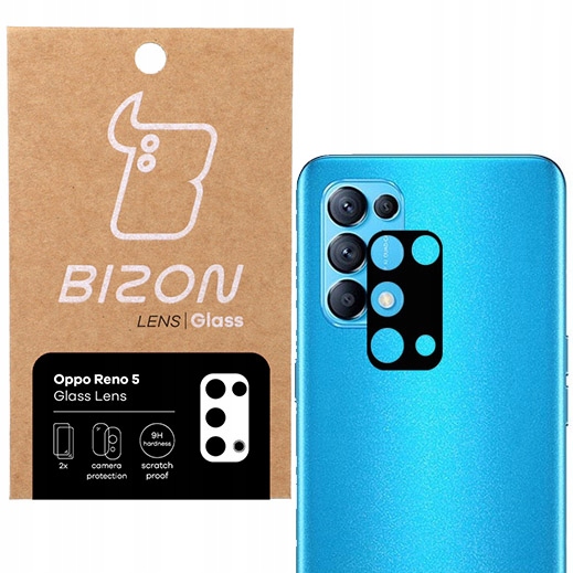 

Szkło Bizon Lens na aparat do Oppo Reno 5