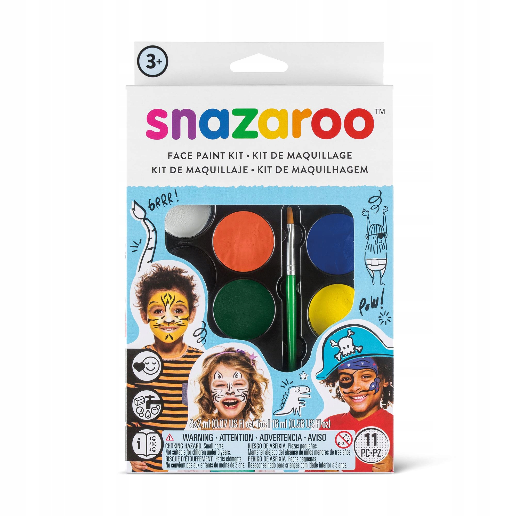 

Zestaw do malowania twarzy Snazaroo Adventure