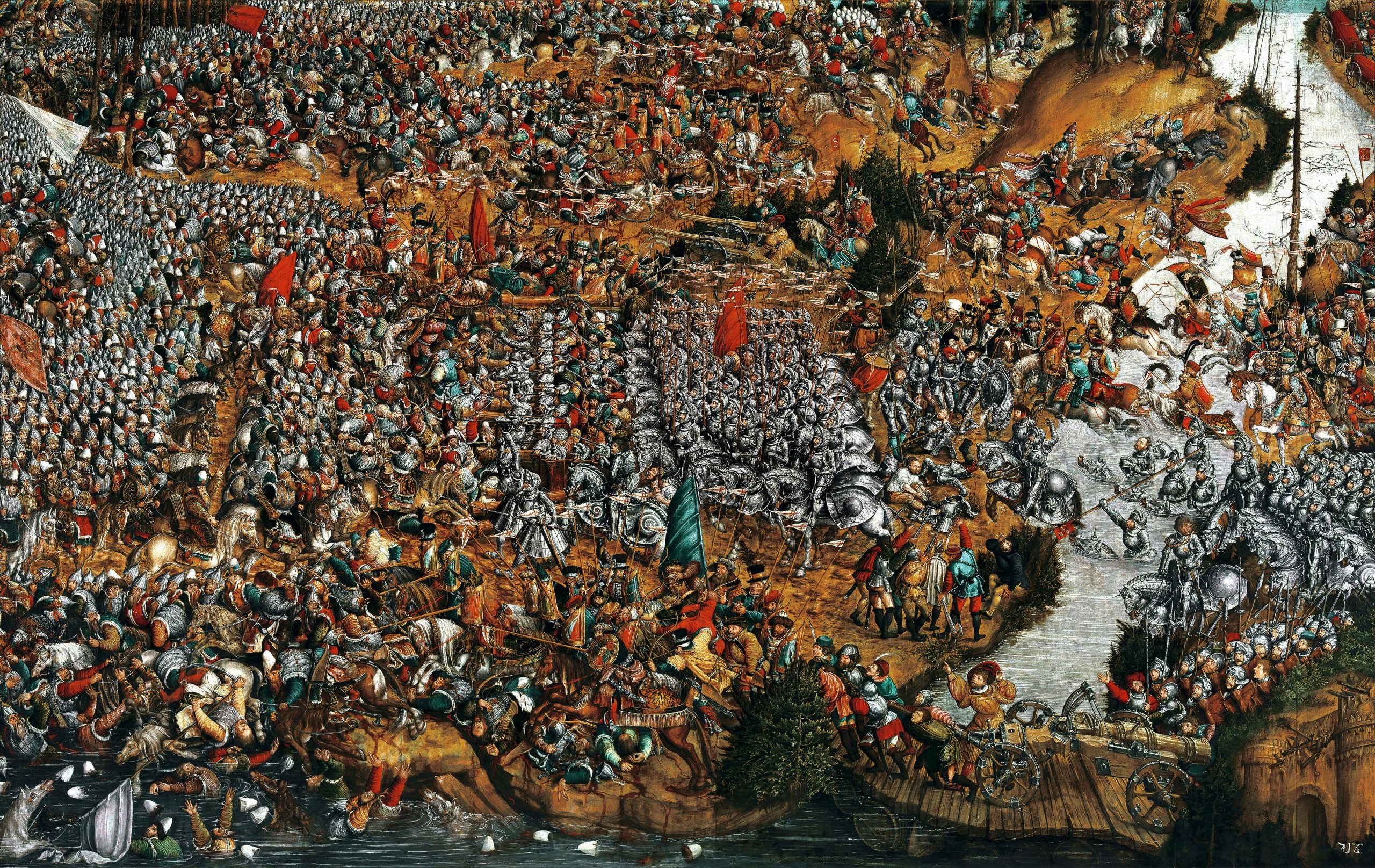 Bitwa pod Orszą 1514 Puzzle 1000 el. Typ Podstawa