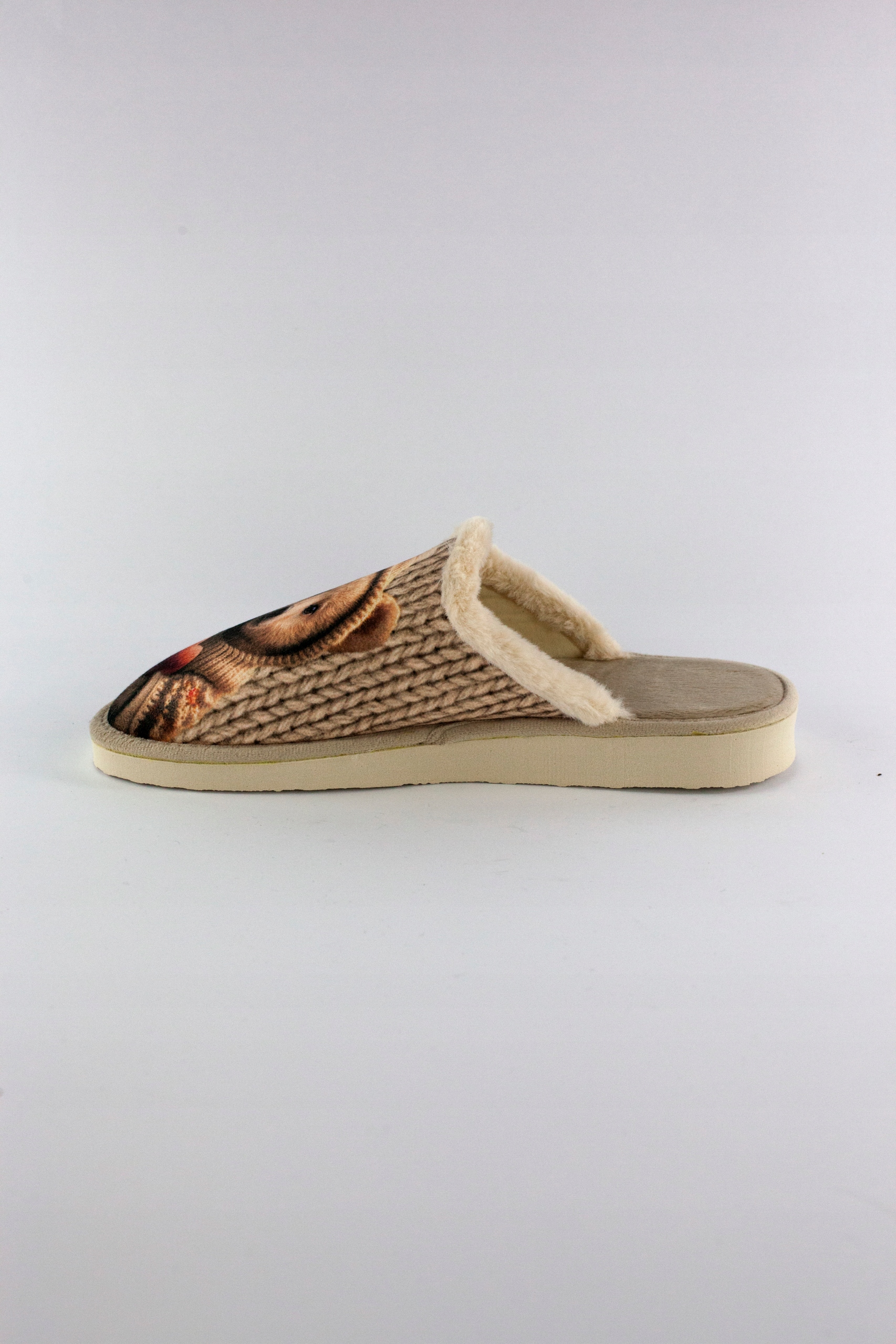 KAPCIE domowe PANTOFLE klapki PAPCIE futerko (40) Rozmiar 40