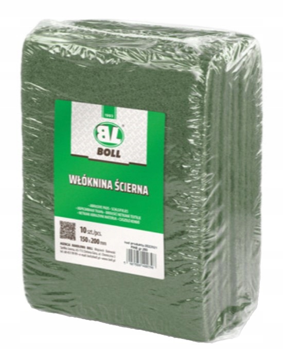 BOLL Włóknina ścierna gr 280 zielona 0022021