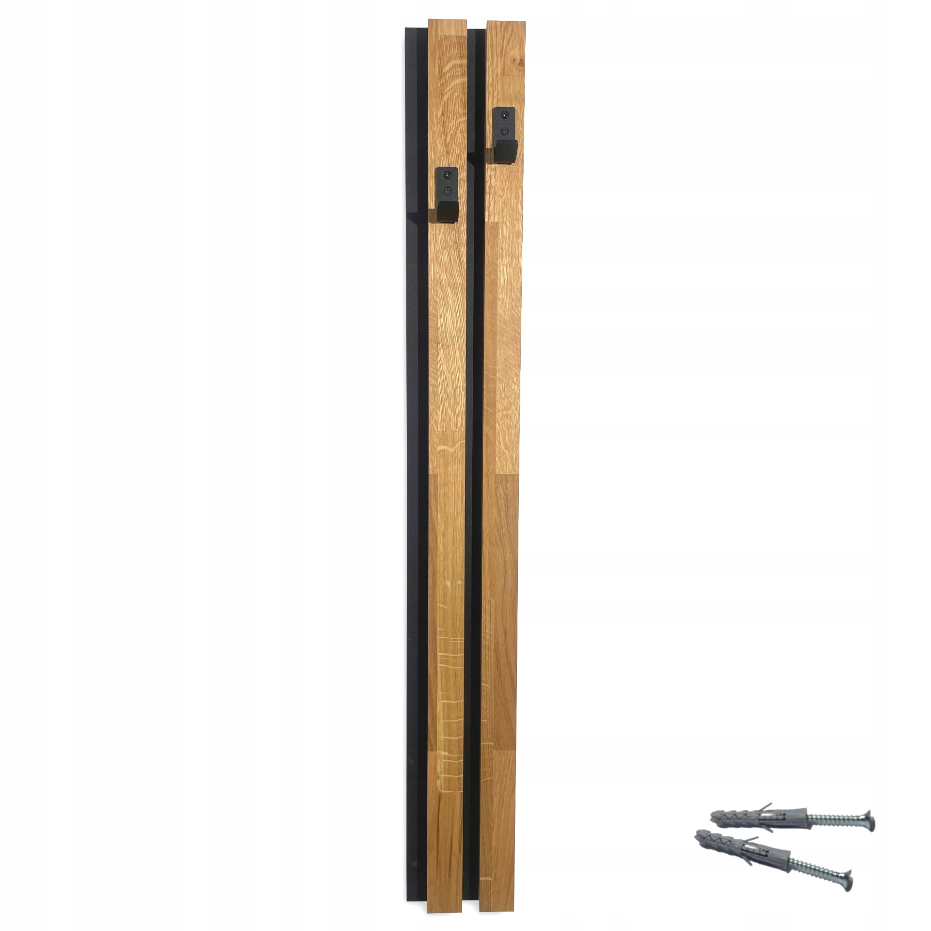 Dřevěný věšák na oblečení Lamele 98 cm, modul 12 cm do předsíně