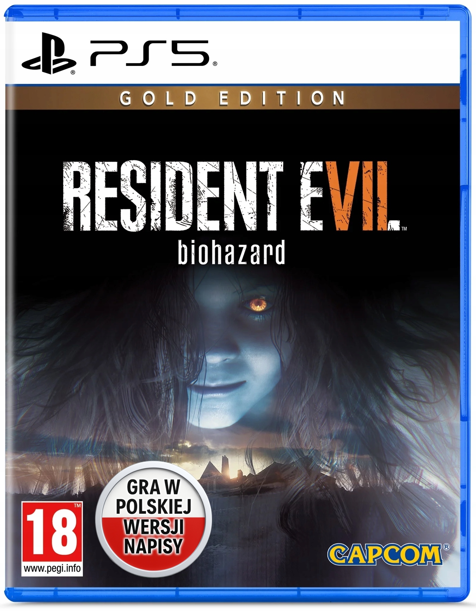 RESIDENT EVIL 7 VII BIOHAZARD GOLD EDITION - PL - PS5 - Płyta Blu-ray