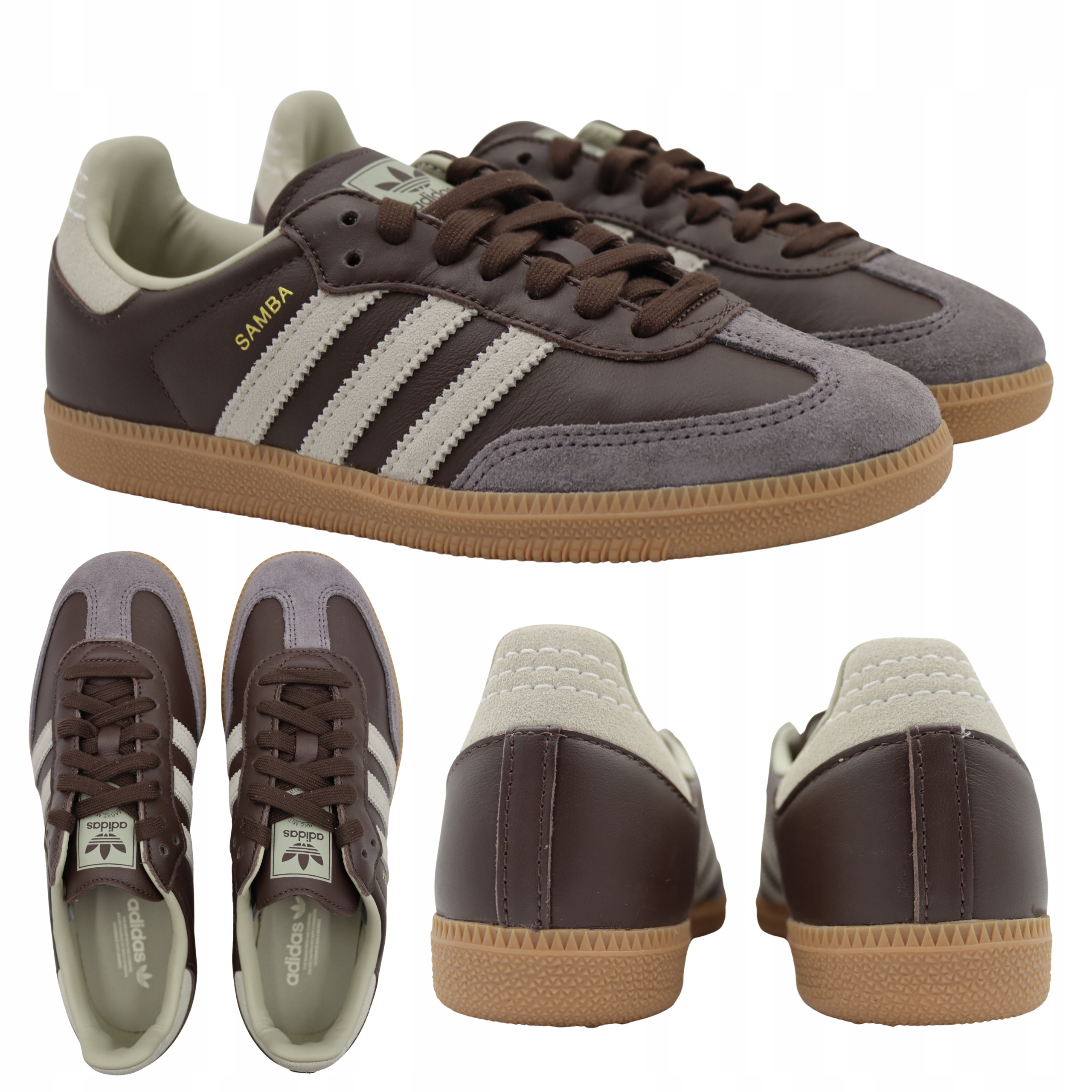Sportovní Boty Adidas Samba Hnědé Pohodlné Tenisky Retro ID1481 vel. 44