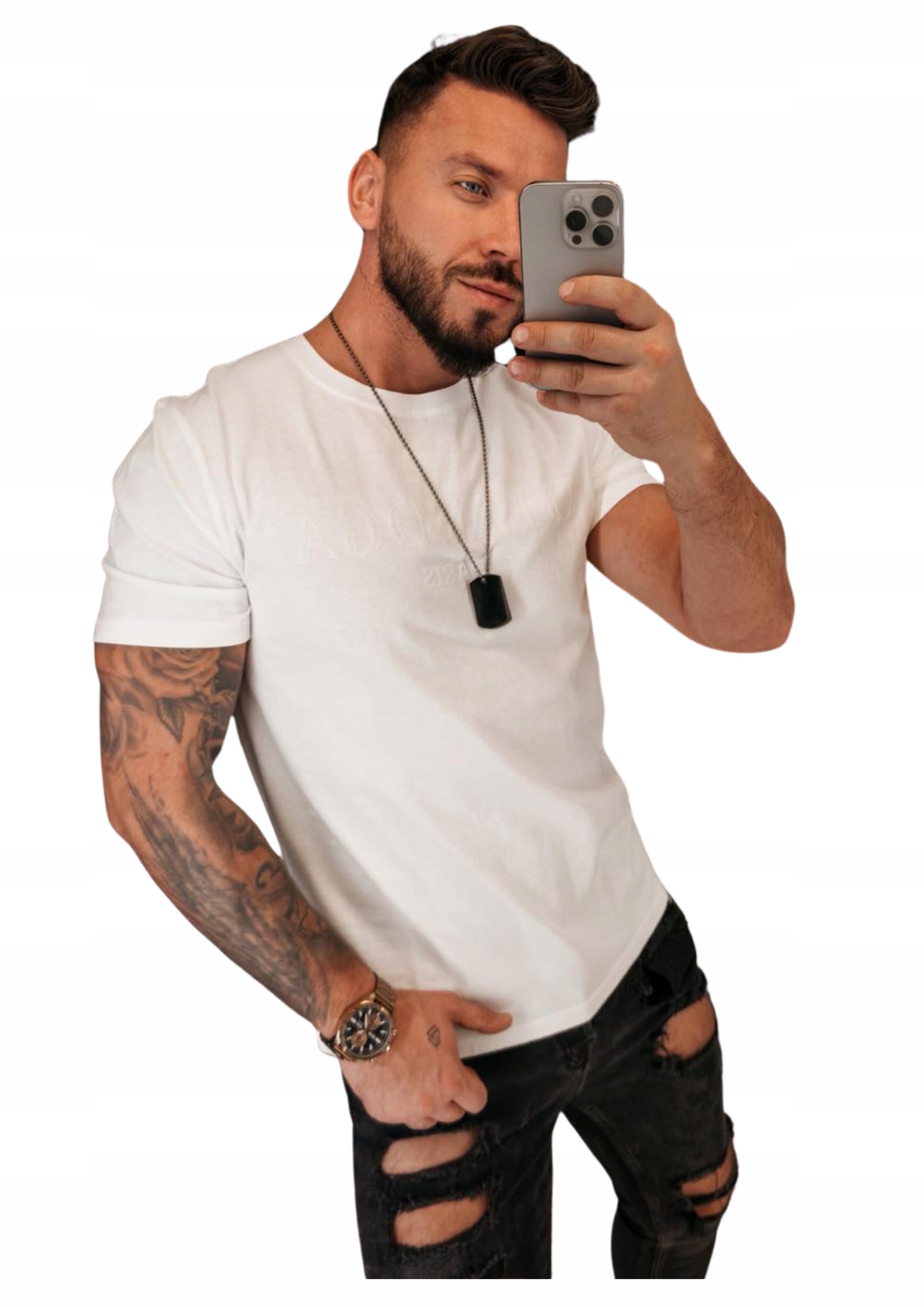 Pánské tričko „kaar“ O La Voga ecru M