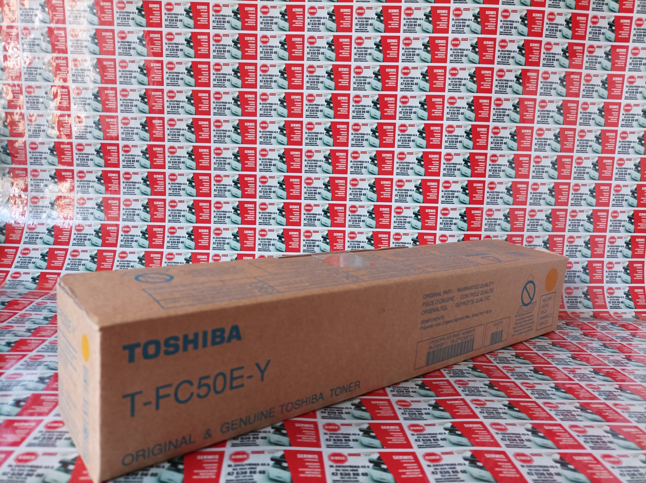 Toner Toshiba T-FC50E-Y do 4555c Yellow originál