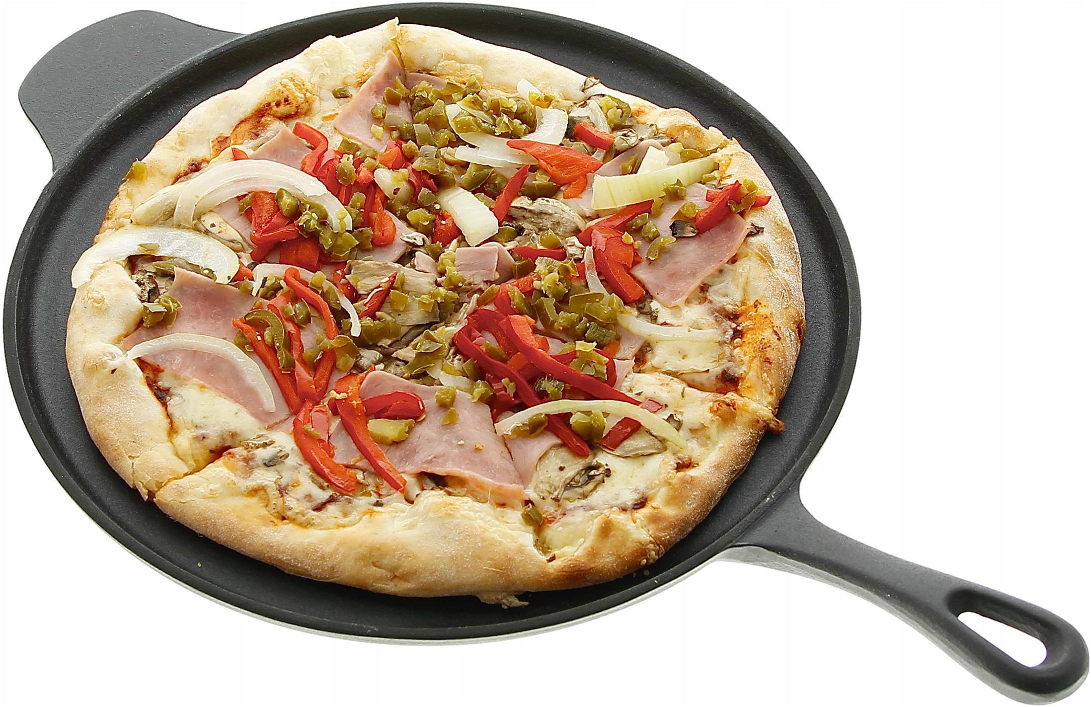 Litinová Pánev 30 CM Na Smažení Palačinek Pizzy, Vajec A Omelet, Odlitek