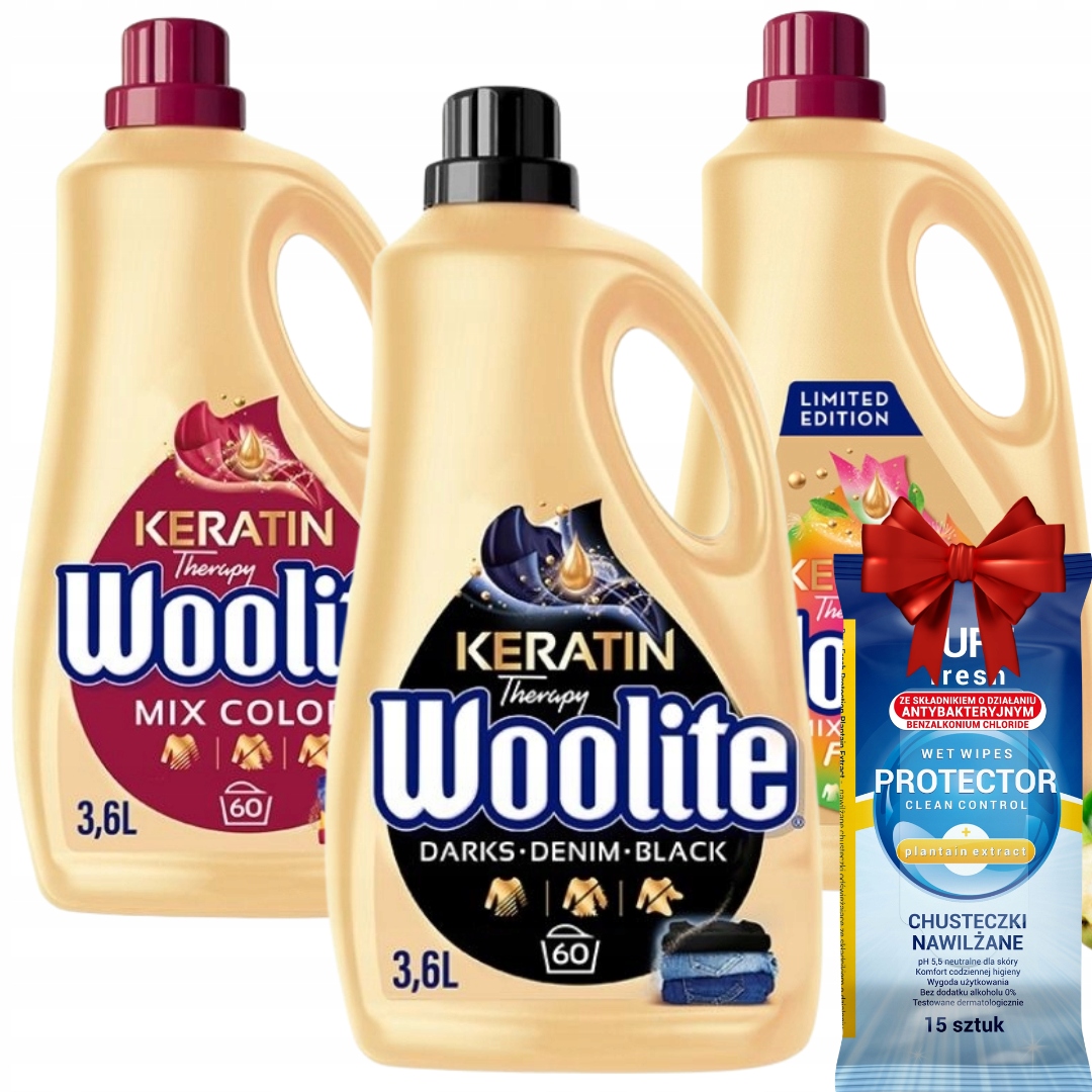 Woolite White Dark Color Płyn do Prania 3x3,6l