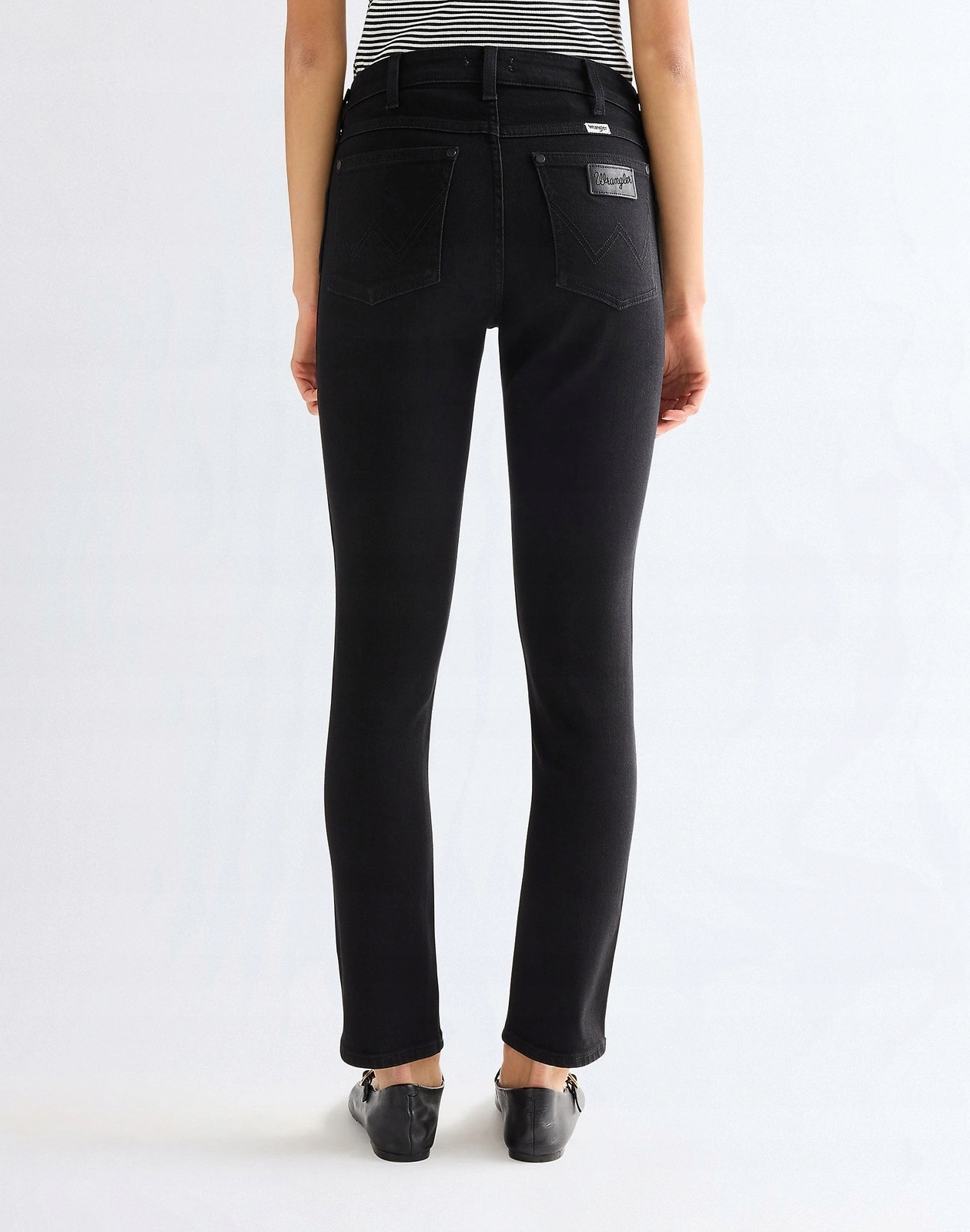 Dámské slim džíny Wrangler Sienna Retro Black 112378447 28/30
