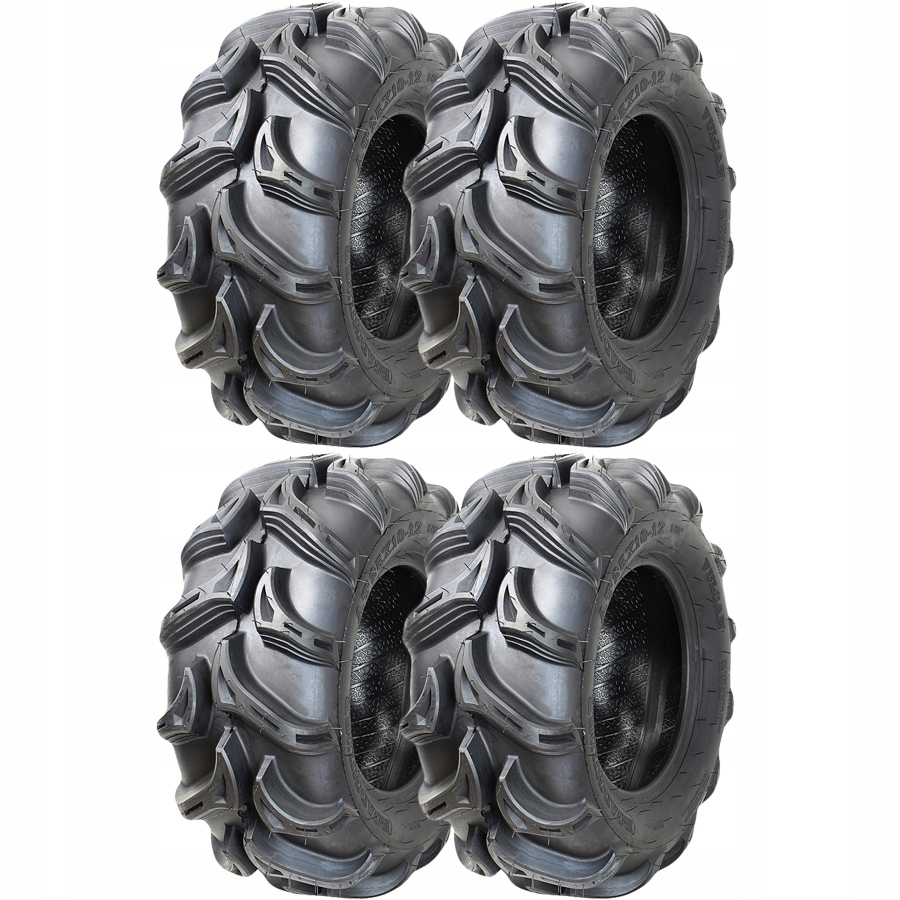 28x9-12 28x11-12 Komplet Pneumatík Štvorkolka Predná Zadná Časť 6PR