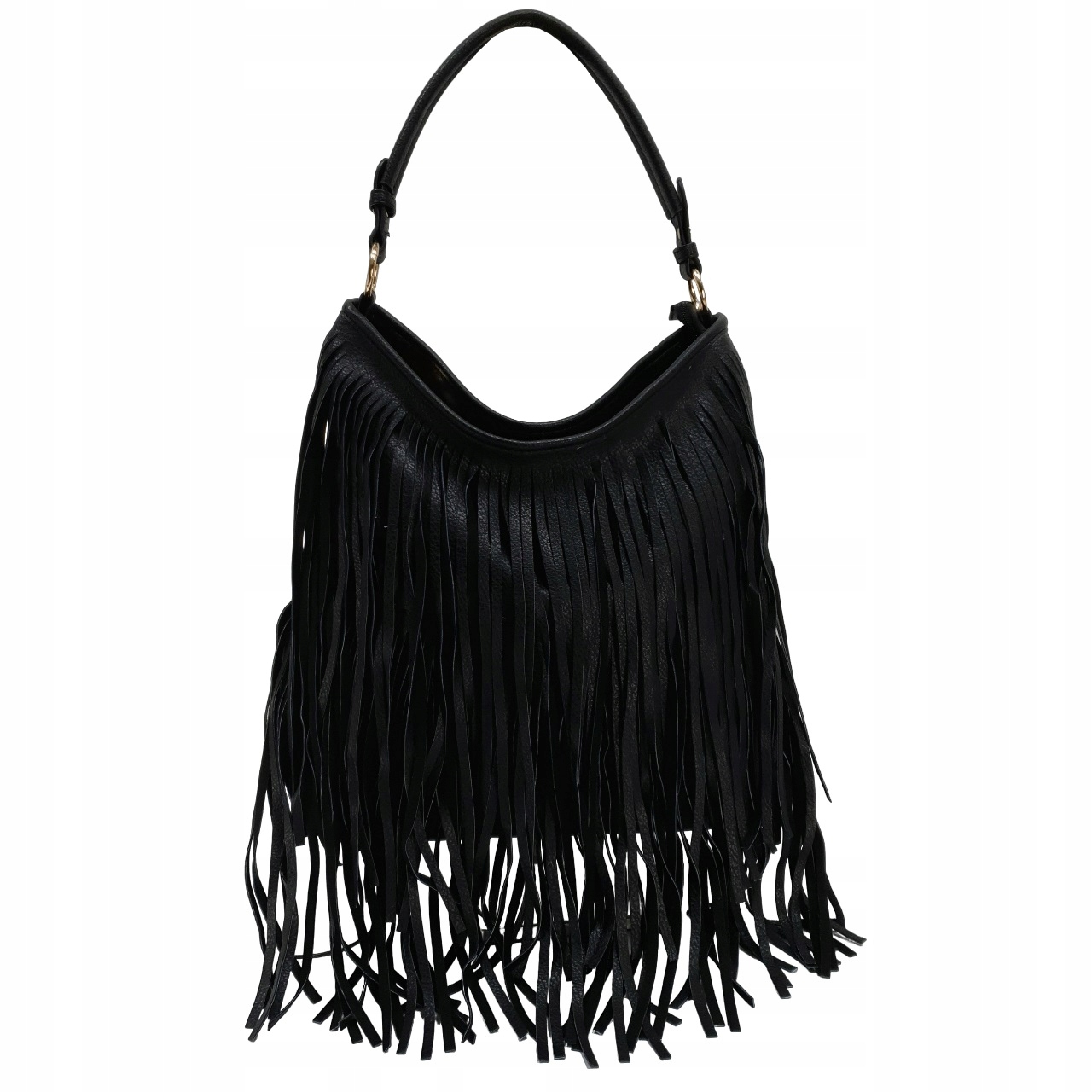 TOREBKA TORBA SHOPPER WOREK BOHO FRĘDZLE A4