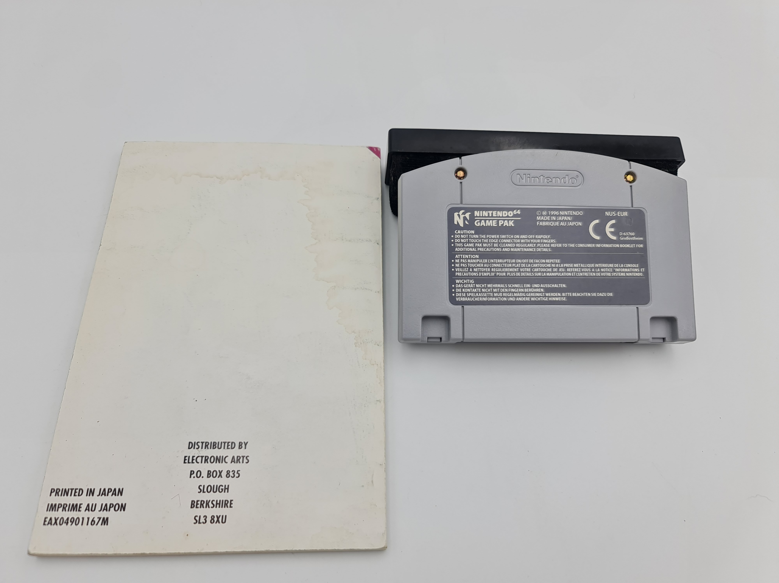 NINTENDO 64 FIFA 64 Platforma Nintendo 64