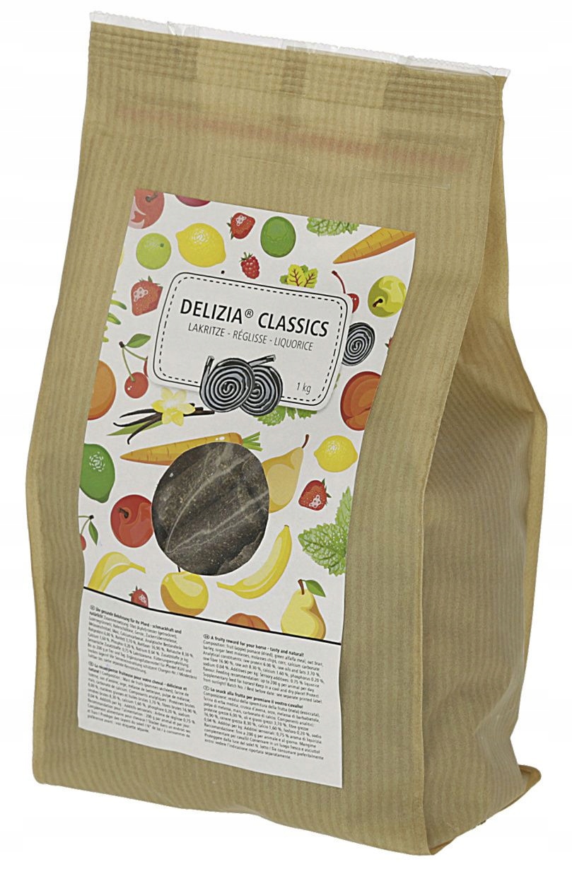 

Delizia Classic przysmak dla koni 1kg lukrecja
