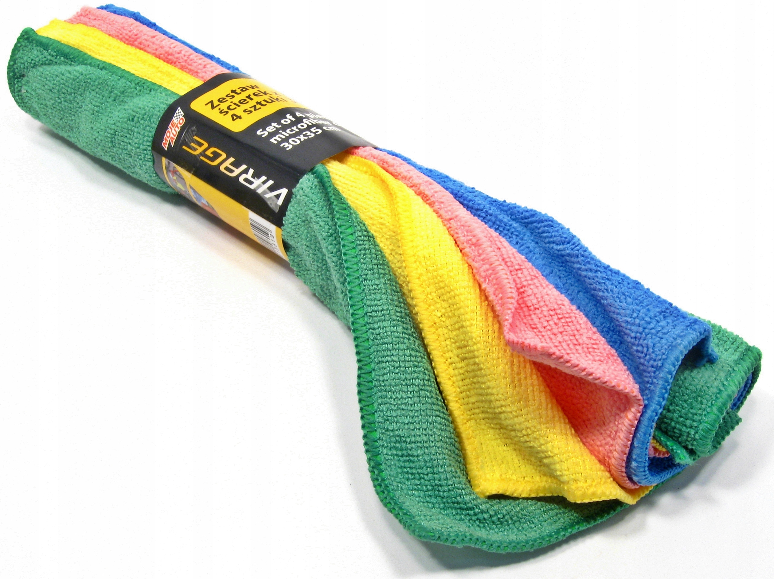 Ściereczka z mikrofibry mikrofibra 30cm x 35cm Moje Auto Virage 4 sztuki