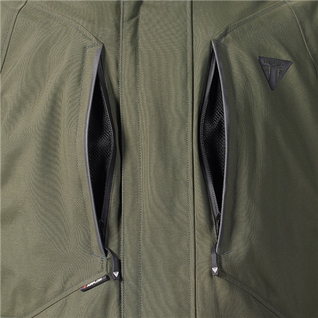 KURTKA MOTOCYKLOWA TRIUMPH CRANBOURNE KHAKI M Rozmiar M