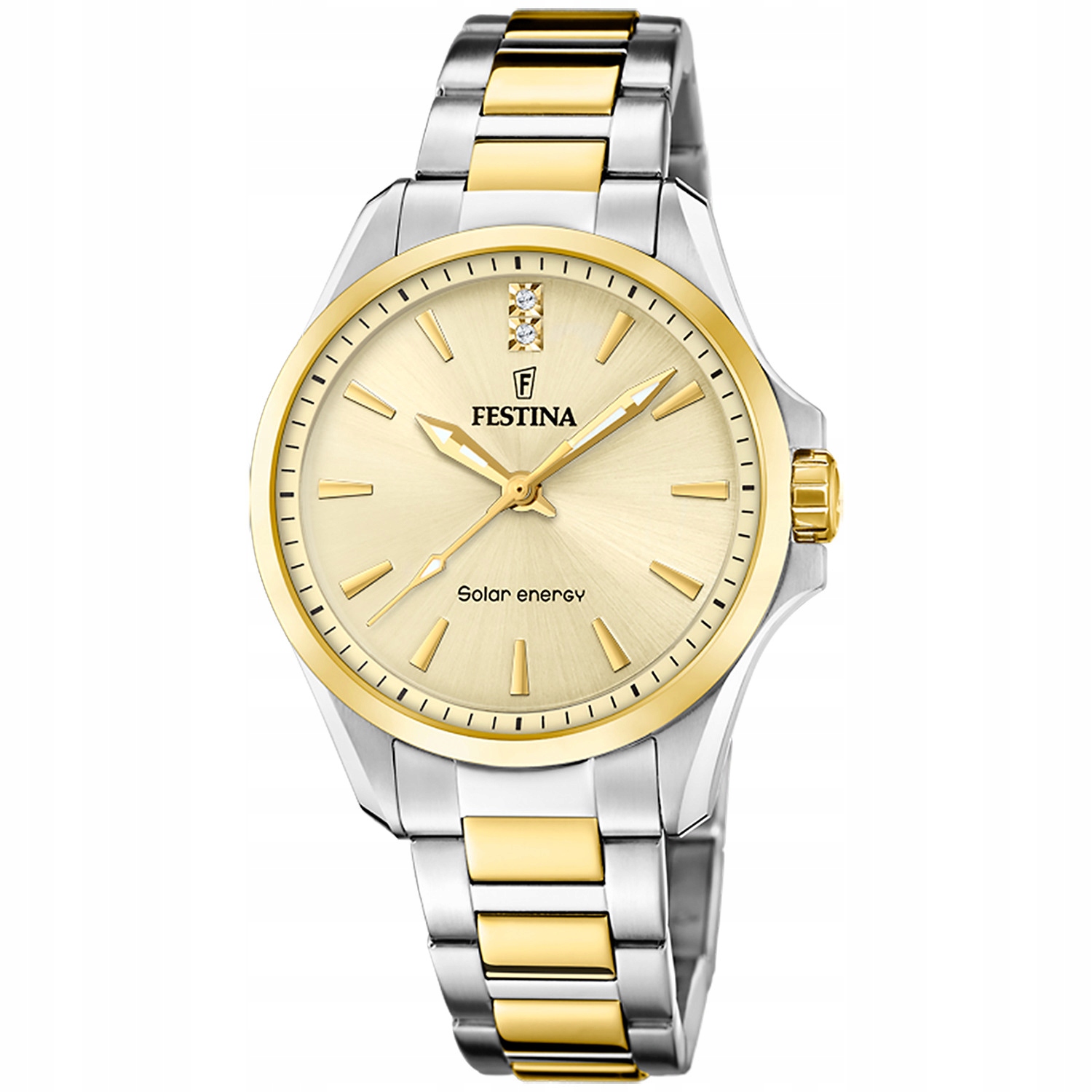 Dámské hodinky Festina F20655-3 Zirkony stříbrné