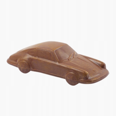 Auto Porsche 911 z hořké čokolády 280g Valentýn